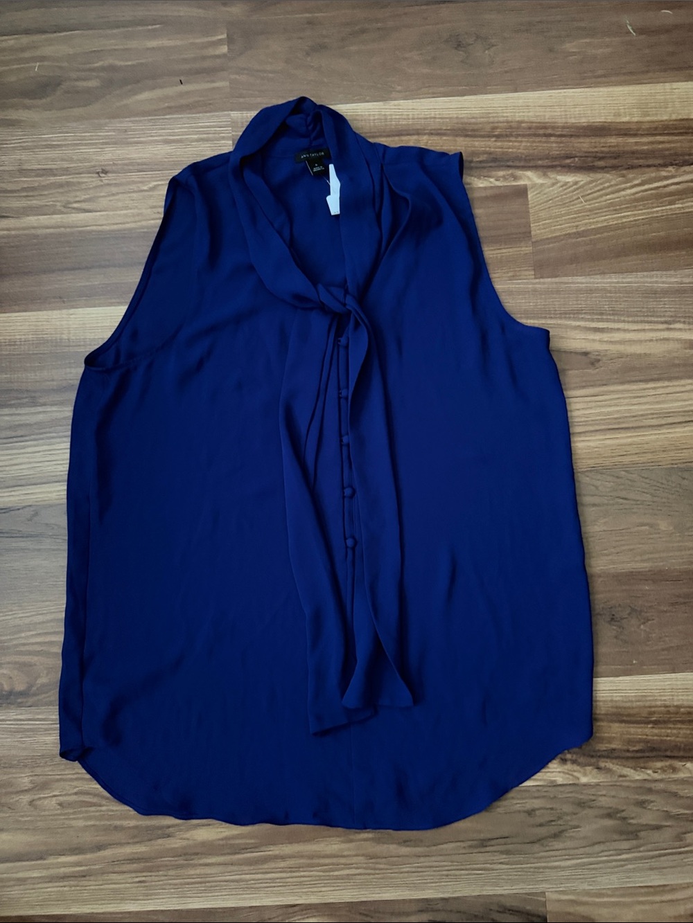 Ann Taylor Tie-Neck Blouse
